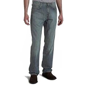 New Calvin Klein Relaxed Straight Fit Jeans! 30 x 32  Faded Vintage Light Wash